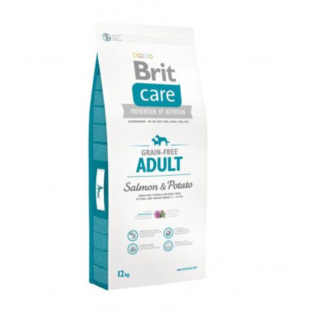 BRIT CARE DOG GF ADULT SMALL-MEDIUM 12KG LAZAC-BURGONY