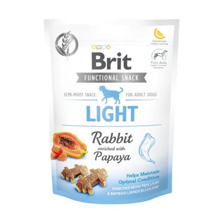 BRIT CARE DOG FUNCTIONAL LIGHT 150G SNACK NYÚL