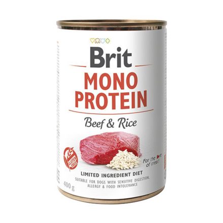 BRIT DOG MONOPROTEIN  400G MARHA-RIZS