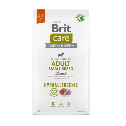 BRIT CARE DOG ADULT SMALL 7KG BÁRÁNY-RIZS