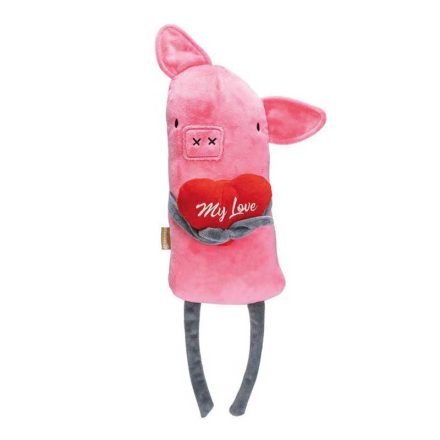 BZ VALENTIN KUTYAJÁTÉK PLÜSS MALAC 45 CM