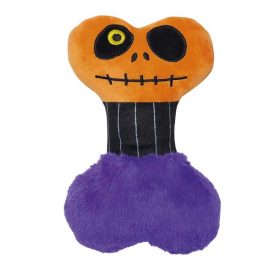 BZ HALLOWEEN PLÜSS KUTYAJÁTÉK 24CM CSONT