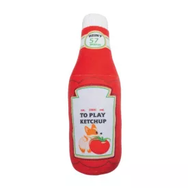 BZ SUMMER PLÜSS KUTYAJÁTÉK  30x9x9CM KETCHUP