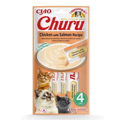 CHURU CIAO SUPER PREMIUM JUTIFALAT 4x14G CSIRKE-LAZAC