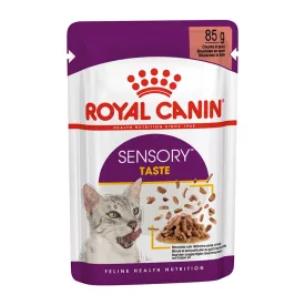ROYAL CANIN CAT WET POUCH SENSORY T 85G GRAVY