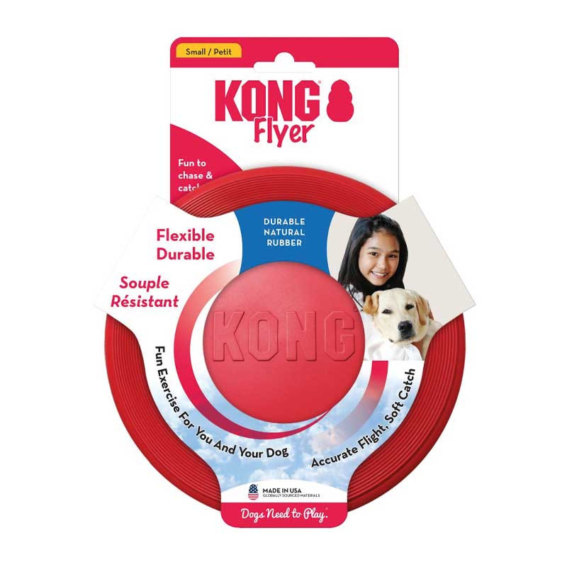 KONG KUTYAJÁTÉK 18CM FLYER