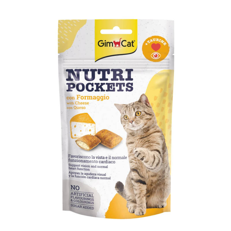 GIM CAT NUTRI POCKET JUTI 60G SAJTOS