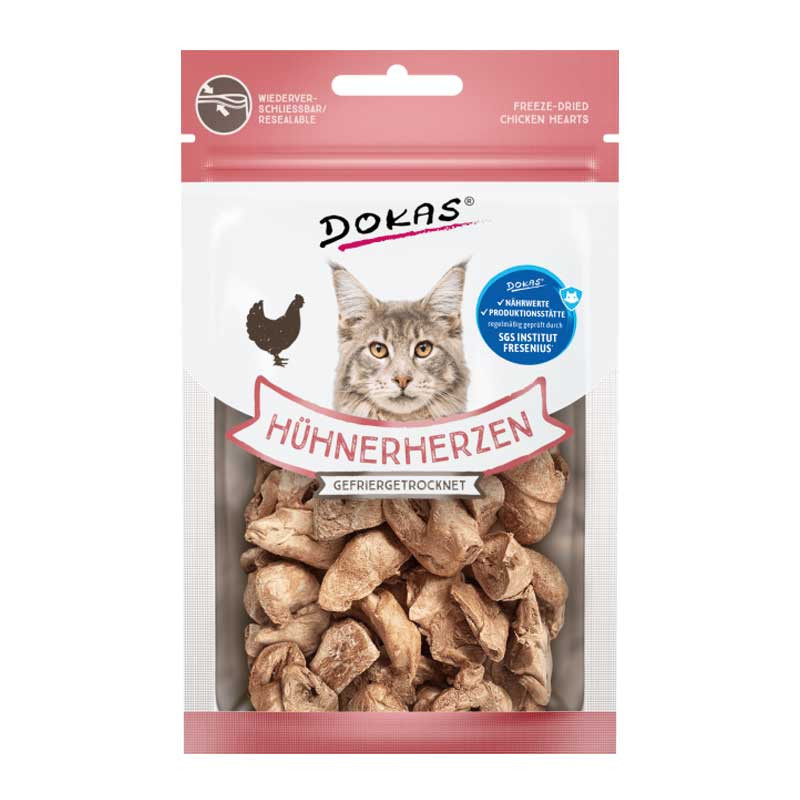 DOKAS CSIRKESZÍV FAGY. SZÁRÍTOTT 15G CICÁKNAK
