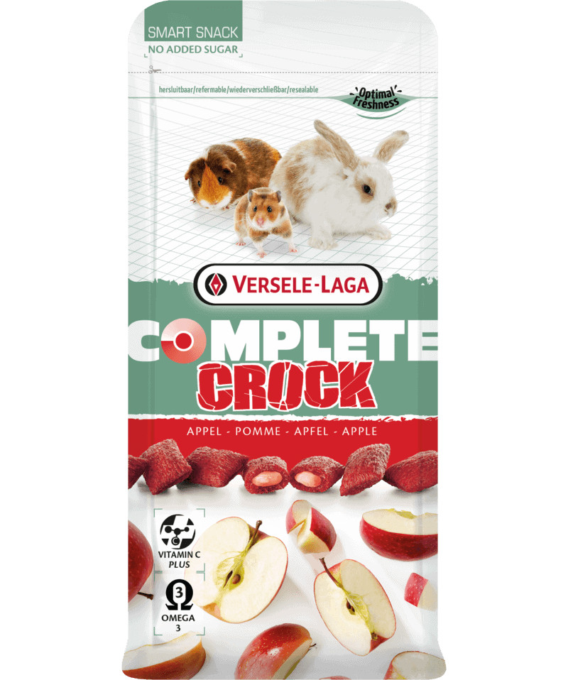 Versele-Laga Crock Nyúl kisállat-eledel / Almás 50 g