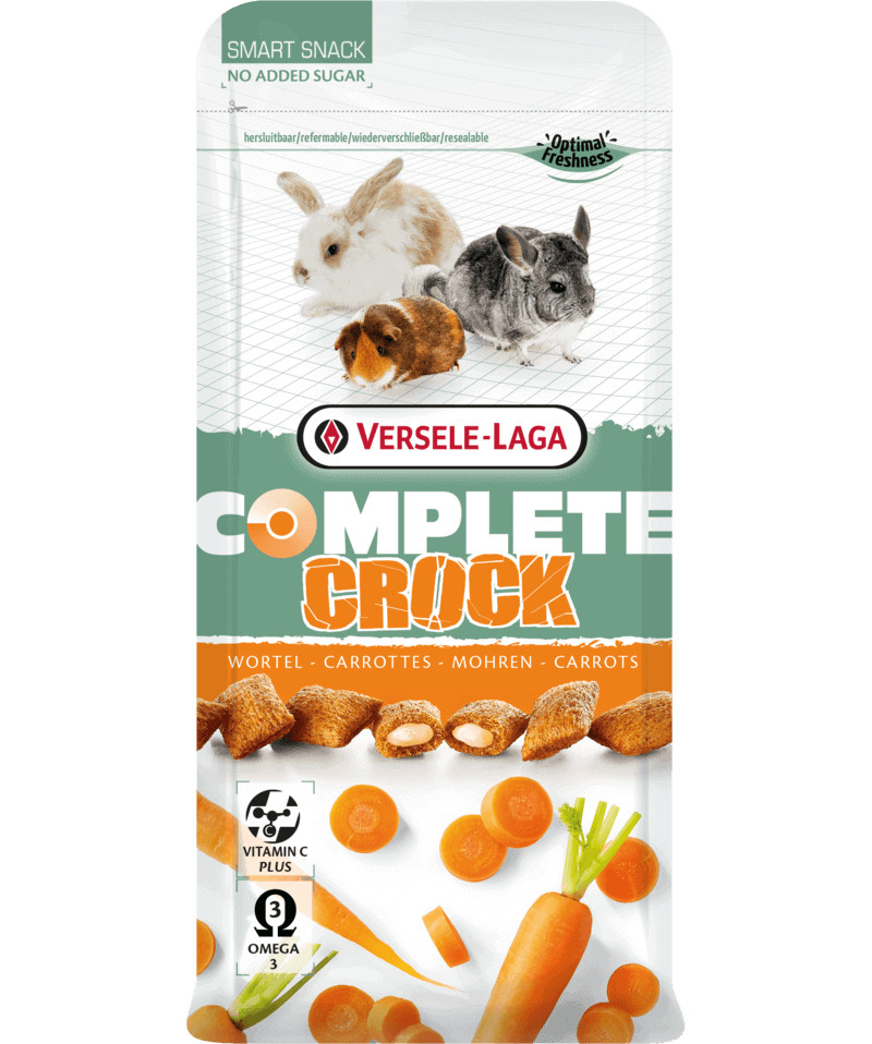 Versele-Laga Crock Nyúl kisállat-eledel / Répás 50 g
