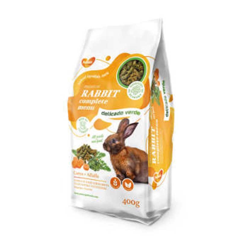 DELICADO VERDE COMPLET MENU RABBIT 400G