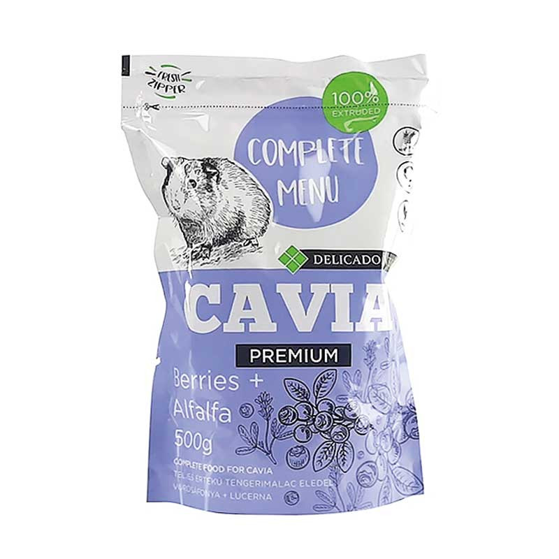 DELICADO VERDE COMPLETE MENU CAVIA 400G