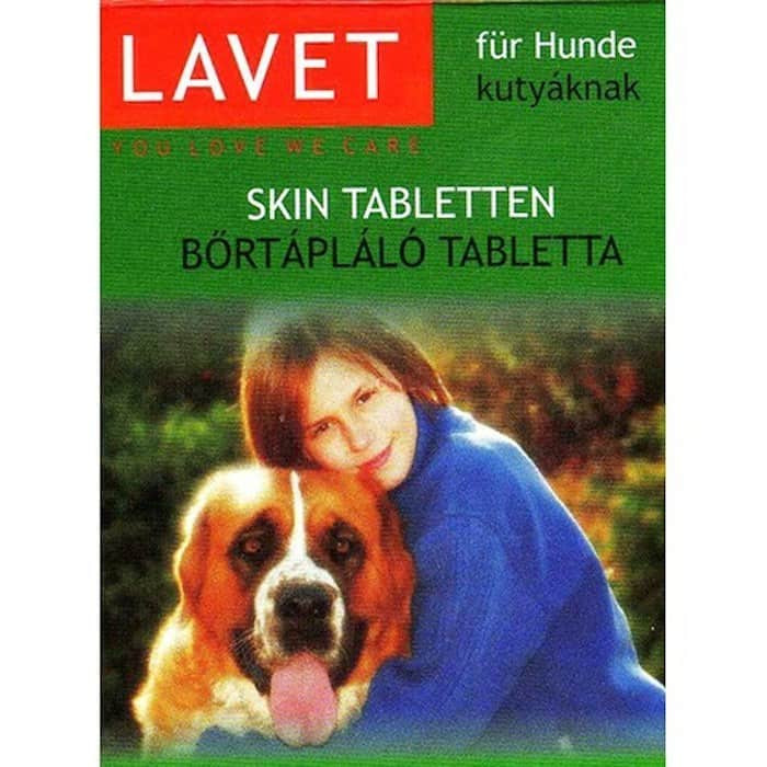 LAVET Bőrtápláló tabletta kutyáknak 50db