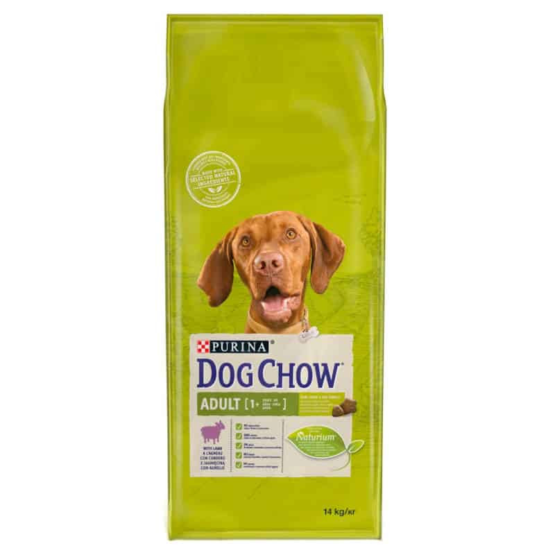 Dog Chow Adult száraz kutyaeledel báránnyal 14kg